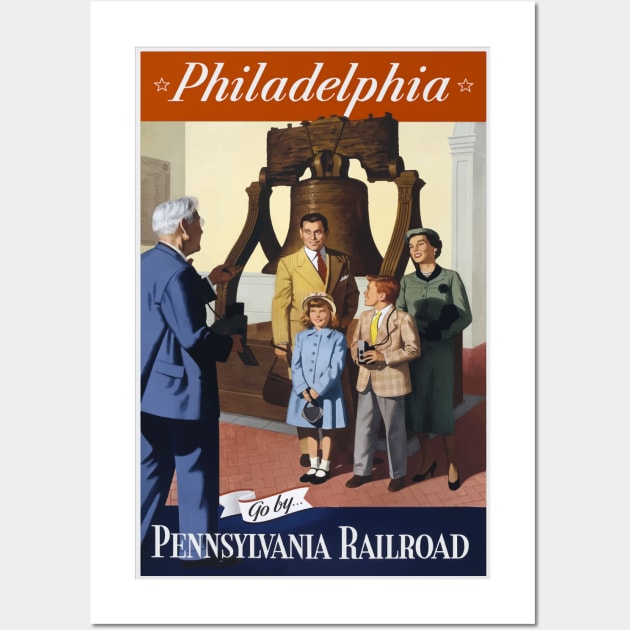 Pennsylvania Railroad Poster Wall Art by Yaelledark